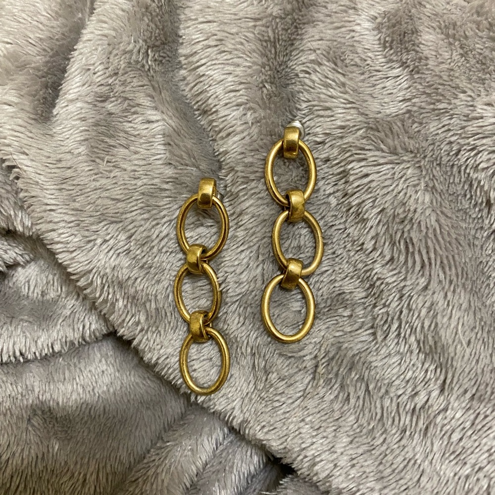Vintage Chain Link Earrings